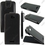 Ebeststar ® pour htc one s - housse coque etui simili cuir � rabat vertical + stylet, couleur noir [dimension ...