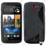 Ebeststar ® pour htc one s - housse etui coque silicone gel motif s - line protection souple + mini ...