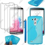 Ebeststar ® pour lg g3 d855 - housse etui coque silicone gel motif s - line protection souple + stylet ...