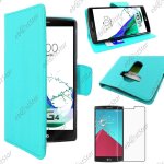 Ebeststar ® pour lg g4 h815, g4 dual - lte - housse coque etui portefeuille support folio simi cuir ...