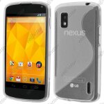 Ebeststar ® pour lg nexus 4 e960 - housse etui coque silicone gel motif s - line protection souple, ...