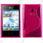 Ebeststar ® pour lg optimus l3 e400 - housse etui coque silicone gel motif s - line protection souple, ...
