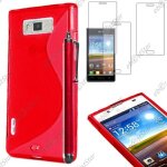 Ebeststar ® pour lg optimus l7 p700 - housse etui coque silicone gel motif s - line protection souple ...