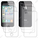 Ebeststar ® lot x3 protection film d'cran anti rayures anti traces avant arrire pour apple iphone ...