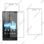 Ebeststar ® lot x3 protection film d'�cran anti rayures anti traces pour sony xperia u, sony ericsson ...