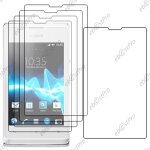 Ebeststar ® lot x5 film protecteur d'�cran transparent pour sony xperia e c1505 / sony c1504