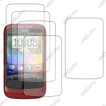 Ebeststar ® lot x5 film protection d'�cran anti rayures protecteur transparent pour htc wildfire, g8 ...