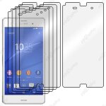 Ebeststar ® lot x5 film protection d'�cran anti rayures protecteur transparent pour sony xperia z3 plus ...