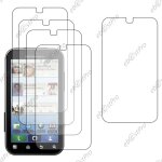 Ebeststar ® lot x5 protection film d'�cran anti rayures anti traces pour motorola defy mb525, me525