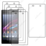 Ebeststar ® lot x6 film protection d'cran anti rayures protecteur transparent pour sony xperia z1 l39h, ...