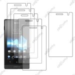 Ebeststar ® lot x6 protection film d'�cran anti rayures anti traces pour sony xperia u, sony ericsson ...
