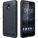Ebeststar ® pour nokia nokia 2 - coque motif fibre carbone luxe 2 barres horizontales etui housse silicone ...