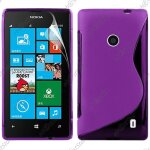 Ebeststar ® pour nokia lumia 520 - housse etui coque silicone gel motif s - line protection souple, ...
