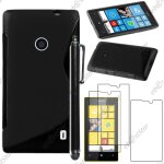 Ebeststar � pour nokia lumia 520 - housse etui coque silicone gel motif s - line protection souple + ...