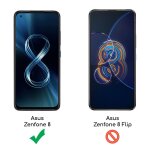 Ebeststar - [pack x2] verre tremp asus zenfone 8 film vitre protection ecran anti casse, anti - rayure, ...