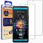 Ebeststar - [pack x2] verre tremp sony xperia 10 iii film protection ecran anti casse, anti - rayure, ...
