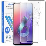 Ebeststar - [pack x3] verre tremp� asus zenfone 6 zs630kl 6z film protection ecran anti casse, anti - ...