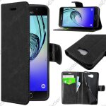 Ebeststar � pour samsung galaxy a3 2016 a310f - housse coque etui portefeuille support folio simi cuir ...