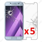 Ebeststar ® pour samsung galaxy a3 2017 a320f - lot x5 film protection ecran verre tremp� anti casse ...