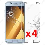 Ebeststar ® pour samsung galaxy a5 2017 a520f - lot x4 film protection ecran verre tremp� anti casse ...