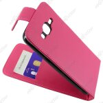 Ebeststar ® pour samsung galaxy j3 sm - j300f housse simili cuir a clapet coque etui, couleur rose + ...