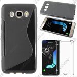 Ebeststar ® pour samsung galaxy j5 2016 sm - j510f - housse etui coque silicone gel motif s - line protection ...