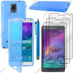 Ebeststar  pour samsung galaxy note 4 n910f - housse etui coque portefeuille livre silicone gel + stylet ...