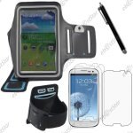 Ebeststar ® pour samsung galaxy s3 i9300 i9305 - brassard sport n�opr�ne housse coque etui de protection ...