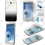 Ebeststar ® pour samsung galaxy s3 i9300 i9305 housse etui coque rigide ultra fine slim 0, 5mm motif ...