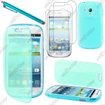 Ebeststar � pour samsung galaxy s3 mini gt - i8190, i8190n - housse etui coque portefeuille livre silicone ...