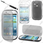 Ebeststar � pour samsung galaxy s3 mini gt - i8190, i8190n - housse etui coque portefeuille livre silicone ...