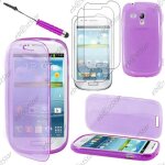 Ebeststar � pour samsung galaxy s3 mini gt - i8190, i8190n - housse etui coque portefeuille livre silicone ...