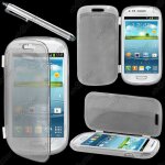 Ebeststar � pour samsung galaxy s3 mini gt - i8190, i8190n - housse etui coque portefeuille livre silicone ...