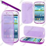 Ebeststar � pour samsung galaxy s3 mini gt - i8190, i8190n - housse etui coque portefeuille livre silicone ...