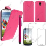 Ebeststar ® pour samsung galaxy s4 i9500 i9505 - housse coque etui simili cuir � rabat vertical + stylet ...