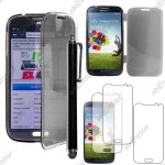 Ebeststar ® pour samsung galaxy s4 i9500 i9505 - housse etui coque portefeuille livre silicone gel + ...