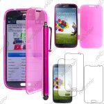 Ebeststar � pour samsung galaxy s4 i9500 i9505 - housse etui coque portefeuille livre silicone gel + ...