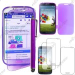 Ebeststar ® pour samsung galaxy s4 i9500 i9505 - housse etui coque portefeuille livre silicone gel + ...