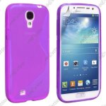 Ebeststar ® pour samsung galaxy s4 i9500 i9505 - housse etui coque silicone gel motif s - line protection ...
