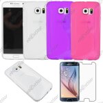 Ebeststar ® pour samsung galaxy s6 sm - g920f, g920 - lot x3 housse etui coque silicone gel motif s ...