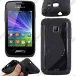 Ebeststar � pour samsung wave y s5380 - housse etui coque silicone gel motif s - line protection souple ...