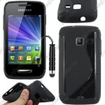 Ebeststar  pour samsung wave y s5380 - housse etui coque silicone gel motif s - line protection souple ...