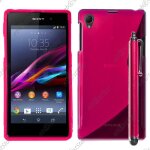 Ebeststar ® pour sony xperia z1 l39h, sony c6906 - housse etui coque silicone gel motif s - line protection ... Ebeststar ® pour sony xperia z1 l39h, sony c6906 - housse etui coque silicone gel motif s - line protection ...