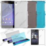 Ebeststar ® pour sony xperia z2 d6502, d6503, d6543 - lot x3 housse etui coque portefeuille livre silicone ...