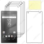 Ebeststar ® pour sony xperia z5 compact lot x5 film protecteur d'�cran transparent + lingette de nettoyage ...