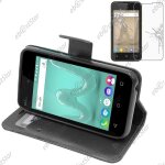 Ebeststar ® pour wiko sunny 2 - housse coque etui portefeuille support folio simi cuir + film protection ... Ebeststar ® pour wiko sunny 2 - housse coque etui portefeuille support folio simi cuir + film protection ...