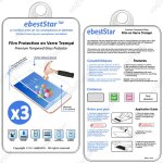 Ebeststar ® x3 film protection en verre tremp� protecteur tout ecran pour asus zenfone 3 max zc520tl ...