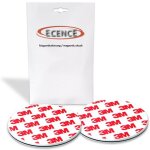 Ecence plaque aimant�e adh�sive ecence pour d�tecteur de fum�e, 2 supports magn�tiques autocollants, ...