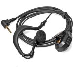 Ecouteur en forme de g de 2, 5 mm avec micro 1 broches, casque talkie - walkie compatible pour motorola ... Ecouteur en forme de g de 2, 5 mm avec micro 1 broches, casque talkie - walkie compatible pour motorola ...