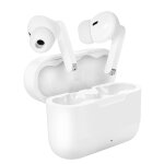 Ecouteurs sans fil bluetooth oreillettes intra - auriculaires dock de charge blanc